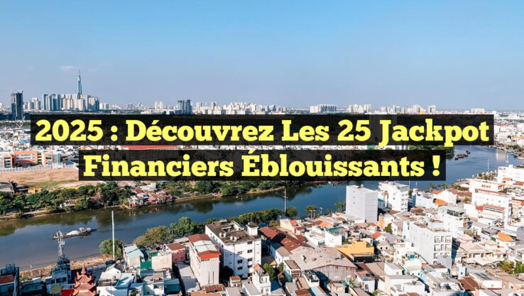 2025 : Découvrez les 25 Jackpot Financiers Éblouissants !