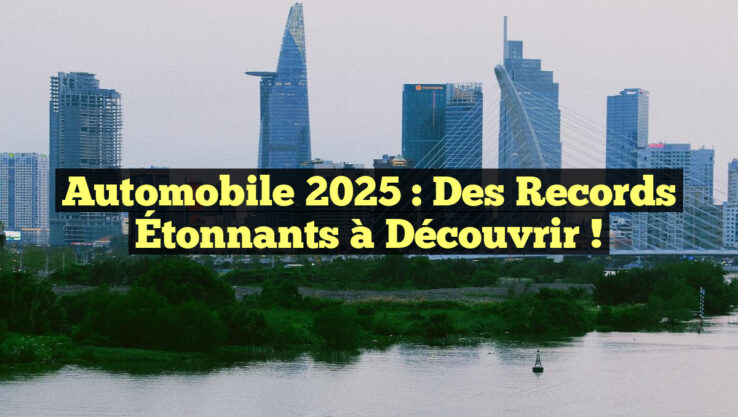 Automobile 2025 : Des Records Étonnants à Découvrir !