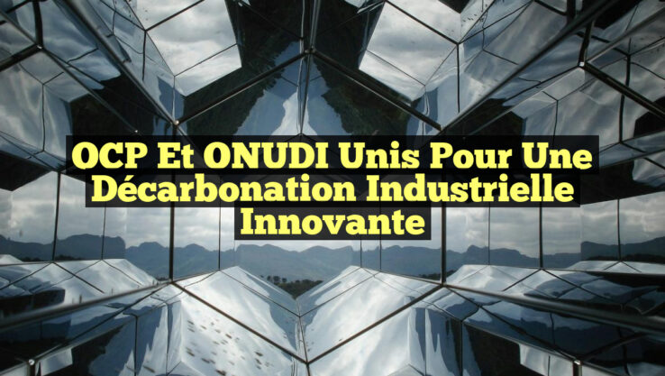 OCP et ONUDI unis pour une Décarbonation Industrielle Innovante