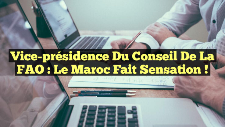 Vice-présidence du Conseil de la FAO : Le Maroc fait sensation !