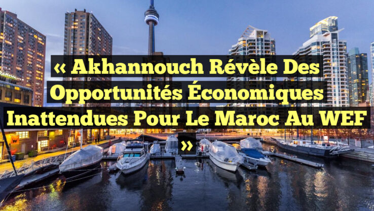 « Akhannouch Révèle des Opportunités Économiques Inattendues pour le Maroc au WEF »