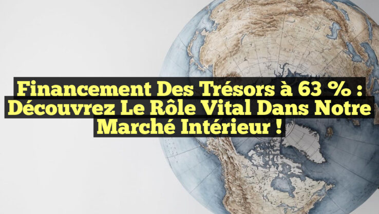 Financement des Trésors à 63 % : Découvrez le Rôle Vital dans notre Marché Intérieur !