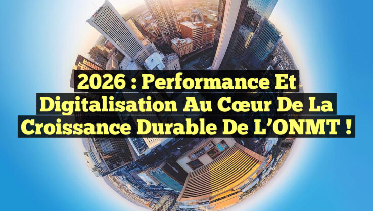 2026 : Performance et Digitalisation au cœur de la croissance durable de l’ONMT !