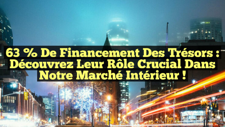 63 % de Financement des Trésors : Découvrez Leur Rôle Crucial dans Notre Marché Intérieur !