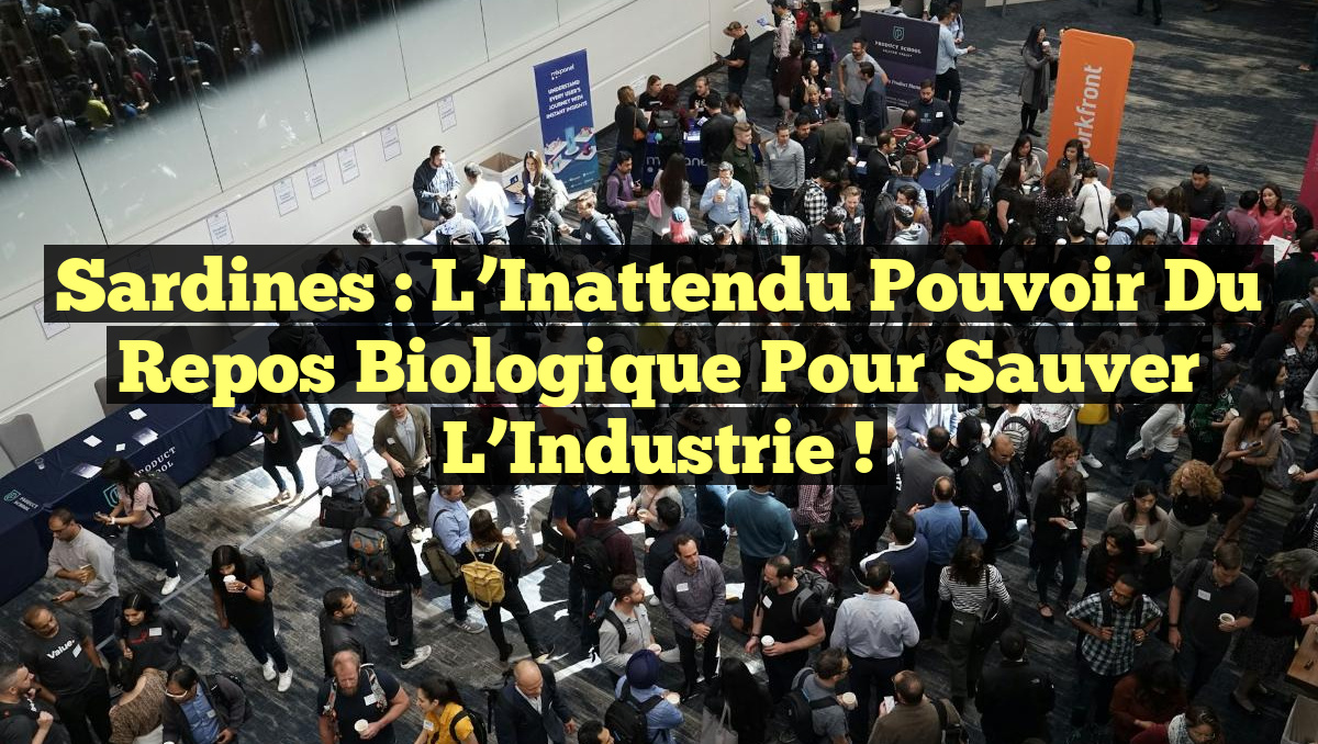 Sardines : L&rsquo;Inattendu Pouvoir du Repos Biologique pour Sauver l’Industrie !