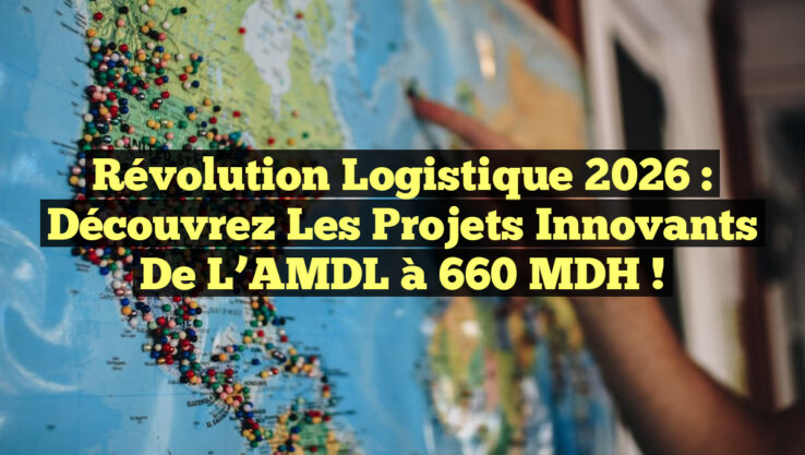 Révolution Logistique 2026 : Découvrez les Projets Innovants de l’AMDL à 660 MDH !