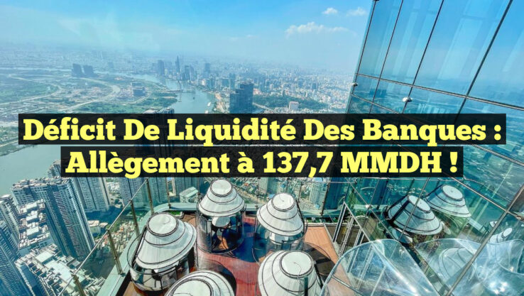 Déficit de Liquidité des Banques : Allègement à 137,7 MMDH !