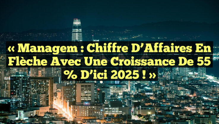 « Managem : Chiffre d’Affaires en Flèche avec une Croissance de 55 % d’ici 2025 ! »