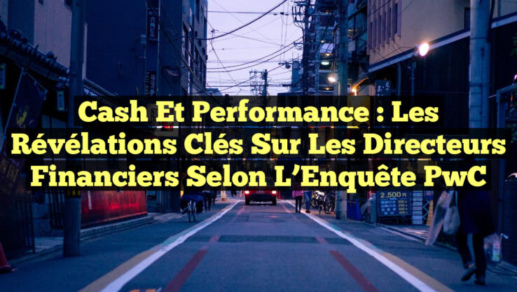 Cash et Performance : Les Révélations Clés sur les Directeurs Financiers selon l’Enquête PwC