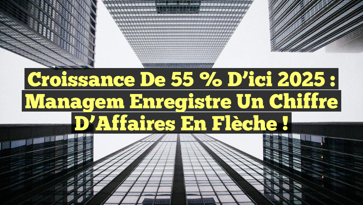 Croissance de 55 % d’ici 2025 : Managem Enregistre un Chiffre d’Affaires en Flèche !