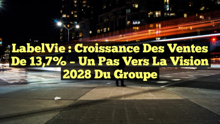 LabelVie : Croissance des ventes de 13,7% – Un pas vers la Vision 2028 du groupe