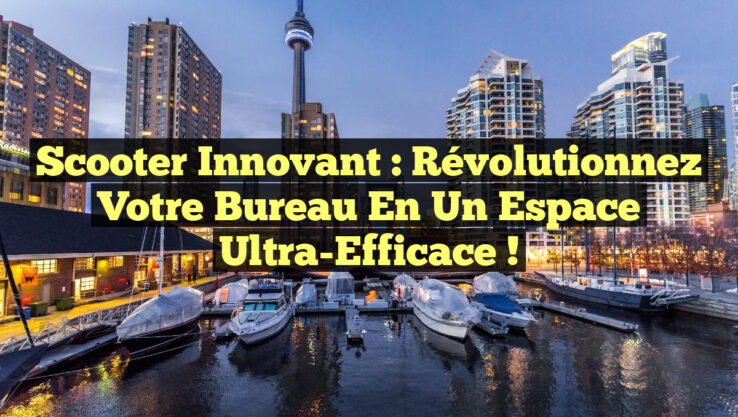 Scooter Innovant : Révolutionnez Votre Bureau en un Espace Ultra-Efficace !