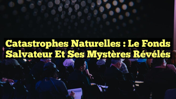 Catastrophes Naturelles : Le Fonds Salvateur et ses Mystères Révélés