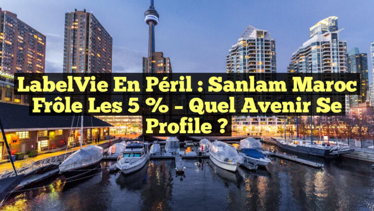 LabelVie en Péril : Sanlam Maroc Frôle les 5 % – Quel Avenir se Profile ?