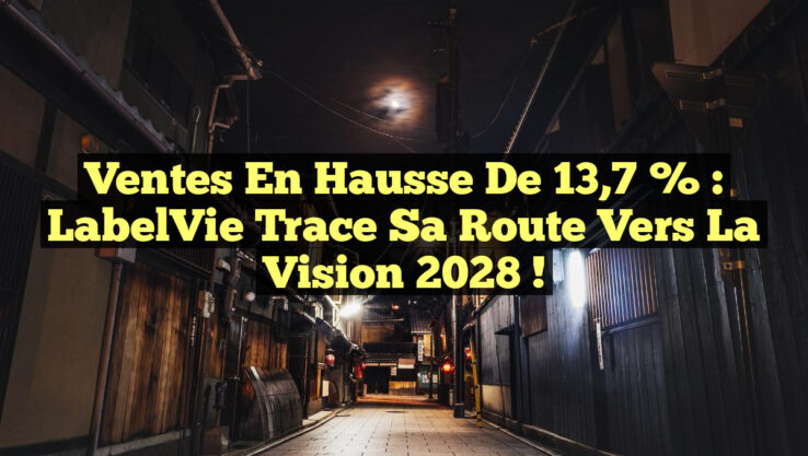 Ventes en Hausse de 13,7 % : LabelVie Trace sa Route vers la Vision 2028 !
